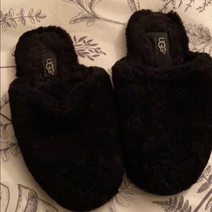 Ugg black slippers